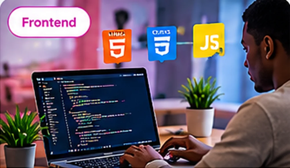 Frontend Web Development course illustration