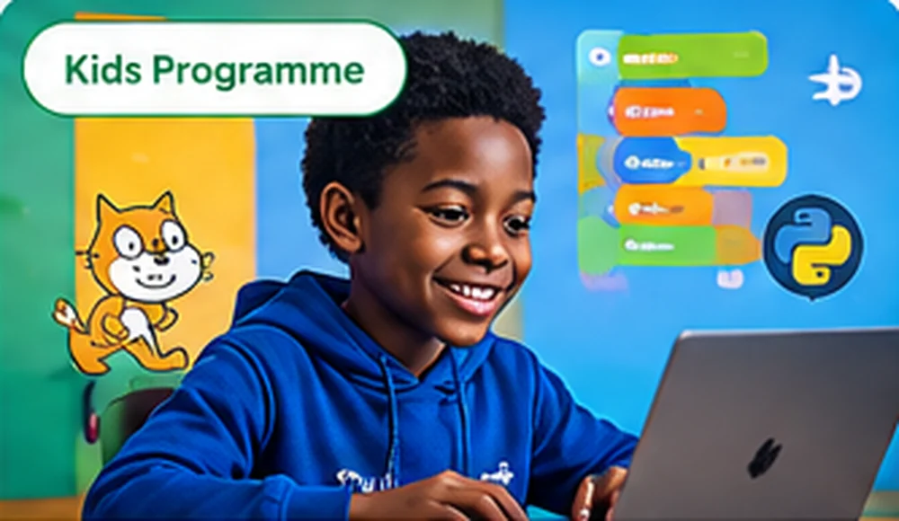Coding for Kids course illustration